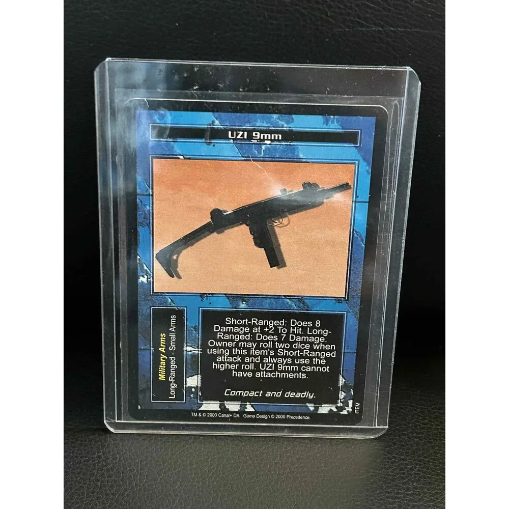 UZI 9mm Base Set Terminator Light Play Trading Card